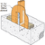 SPH4R Stud Plate Tie Heavy Rough