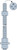 SSWAB3/4X24HSHDG Steel Strong Wall Anchor Bolt