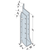 SUL26-2 Skewed 45 U-Shaped Hanger - Left