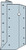 SUL210SS Skewed 45 U-Shaped Hanger - Left