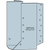SUL2.37/14 Skewed 45 U-Shaped Hanger - Left