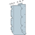 SUR2.37/14 Skewed 45 U-Shaped Hanger - Right