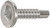 F08T125KDC Self-Drilling Wire-Lath Modified Truss-Head Screw (Box of 100pcs)