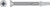 F14C325FDB Self-Drilling Flat-Head Screw with Wings (Carton of 1000pcs)