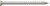 S07225FTBBR05 Trim-Head Screw, 6-Lobe Drive (Carton of 1750pcs) Brown05