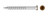 T07225FTBTN04 Trim-Head Screw, 6-Lobe Drive (Carton of 1750pc) Tan04