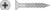 T08J100FXC Marine Screw Flat Head (Box of 100pcs)