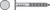 T310ARN1 Roofing Nail, Annular Ring Shank (1LB Pack)