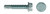 X1S1214 Quik Drive Self-Drilling Collated Metal Screws (Carton of 1500pcs)