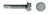 XQ1B1214-3.5K Self Drilling X Metal Screw (Carton of 3500pcs)