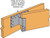 HHSUQ212-2-SDS Heavy Severe Skewed Hanger