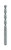 MDB05006-R25 Straight Shank Bit Bulk 1/2X6 (25/PAK)