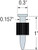 PDPA-100 Powder-Driven Pin (Pack of 100pcs)