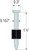 PDPA-150 Powder-Driven Pin (Pack of 100pcs)