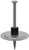 PINW-250 Powder-Actuated Metal-Washered Pin for Insulation Board (Pack of 50pcs)