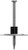 PINW-250 Powder-Actuated Metal-Washered Pin for Insulation Board (Pack of 50pcs)