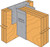 HGLTV5.511 Heavy Top-Flange Hanger for Engineered Lumber (SCL)