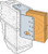 MBHAR3.56/11.25 Concrete and Masonry Top-Flange Hanger Right