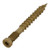FT07112R100 Finish Trim Screw (Box of 100pcs) TAN