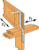 MTS30-REV Medium Twist Strap - Reverse Bend