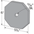 RP6 Retrofit Plate (Carton of 5pcs)