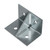 HL46GHDG Heavy L-Shaped Angle w/ Gusset