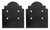 APB1010DSP Decorative Post Base Side Plate (Box of 2pcs) w/ Fasteners