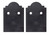 APB66DSP Decorative Post Base Side Plate (Box of 2pcs) w/ Fasteners