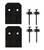 APVB66DSP Decorative Post Base Side Plate (Box of 2pcs) w/ Fasteners