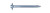SDWH27400G-RP1 Timber Hex HDG Screw (Pack of 1pc)