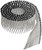 T13A250SNJB 15° Wire Coil, Full Round Head, Ring-Shank Siding Nail (1800pc Carton) Black