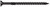SDCP8X120 SDCP TIMBER-CP Screw (Black E-Coat) (Carton of 250pcs)