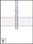 HWAS25S25 Sure Wall HWA Hollow Wall Anchor (Pack of 25pcs)