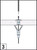 HWDAL12S10 Sure Wall HWDA Hollow Wall Anchor (Pack of 10pcs)
