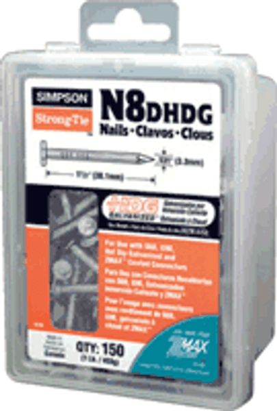 N8DHDG-R - 8d. x 1-1/2" Nails (1lb - 150ct )