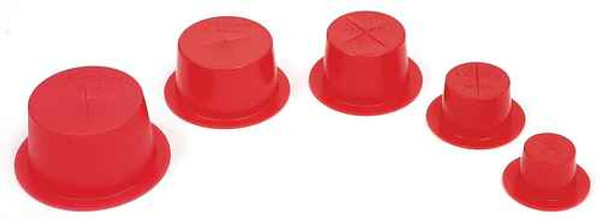 ARC137-RP25 Adhesive Retaining Caps (Pack of 25pcs)