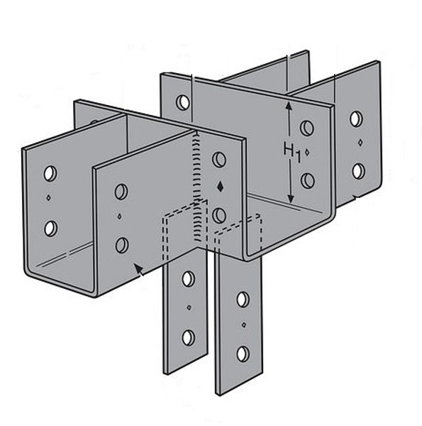 CCC68 Cross Column Cap