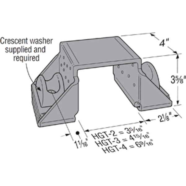 HGT-2 Girder Tiedown