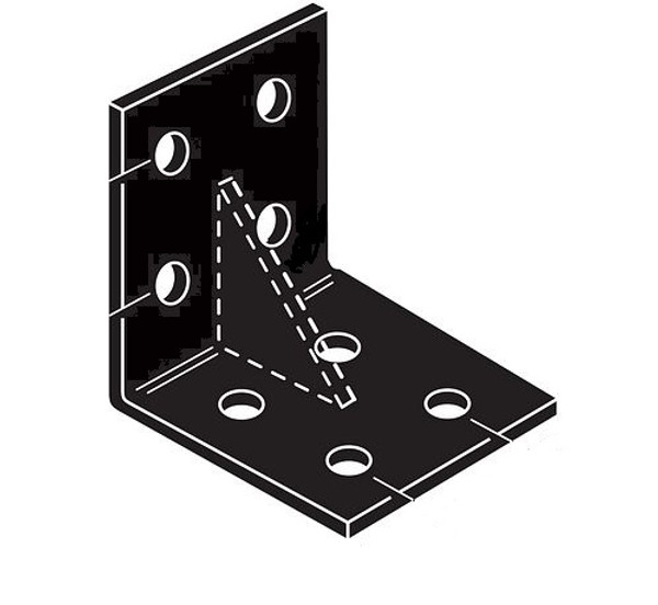 HL76GPC Heavy L-Shaped Angle w/ Gusset
