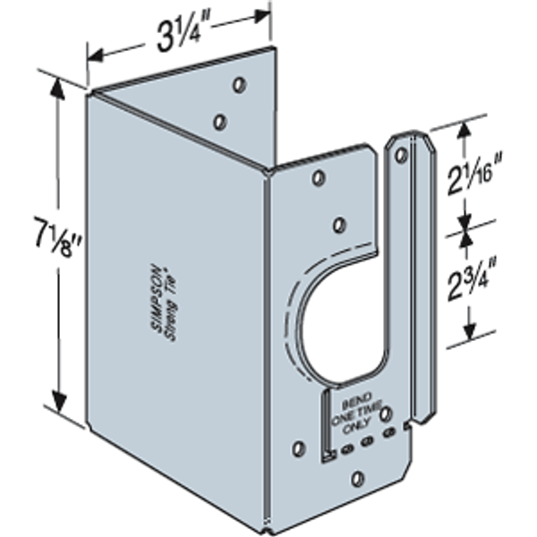 HSS2-3-SDS3 Heavy Stud Shoe