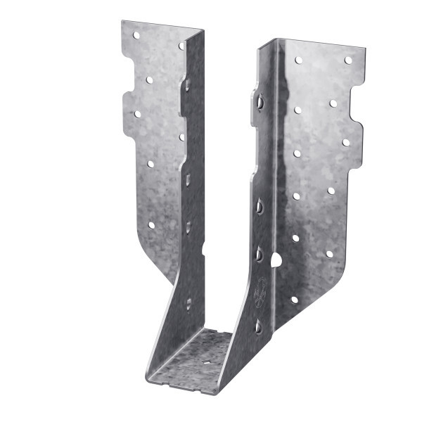 HUS28Z Heavy U-Shaped Hanger with Double-Shear Nailing