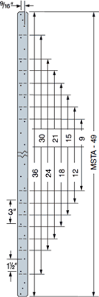 LSTA30 Strap Tie