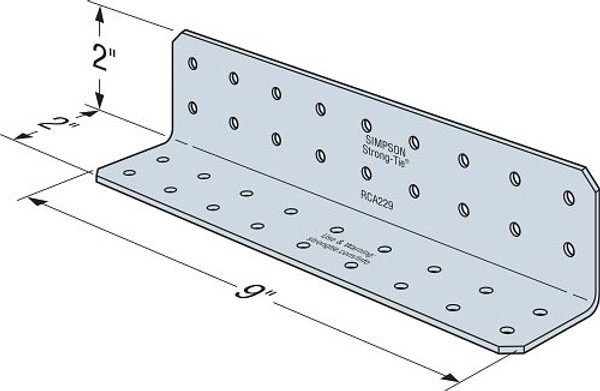 RCA229/97-R35 Rigid Connector Angle (Carton of 35pcs)