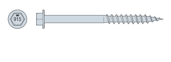 SD9212R500 Strong Drive Connector Screw (Carton of 500pcs)