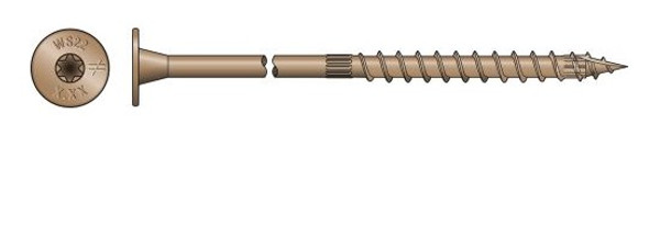 SDWS221000DB Timber Screw (Carton of 250pcs)