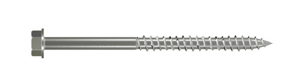 SDWH27500SS-R10 Timber Hex SS Screw (Box of 10pcs)