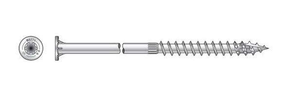 SDWS271200SS-R30 SDWS Timber SS Screw (Carton of 30pcs)