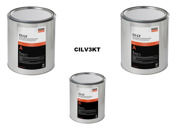 CILV3KT Low-Viscosity Structural Injection Epoxy Bulk Kit
