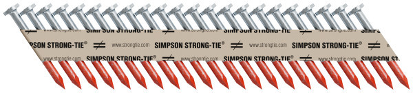 N8BRPT4000 (8d x 1-1/2") 33° Collated Smooth-Shank Connector Nail Bright (4000ct.)