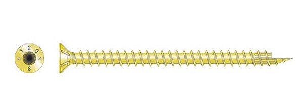 SDCF221134-R50 SDCF TIMBER-CF Screw (Box of 50pcs)